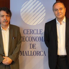 Xavier Pericay acudió a una ponencia en el Cercle d'Economia de Mallorca