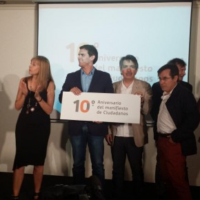 Ciudadanos-C's conmemoró en Barcelona el 10º aniversario del manifiesto fundacional del partido