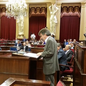 Ciudadanos-C's de Baleares votó ayer en contra de la investidura de Francina Armengol