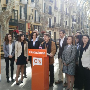 Ciudadanos (C’s) Baleares presenta sus candidatos al Congreso y al Senado para las elecciones del 20 de diciembre