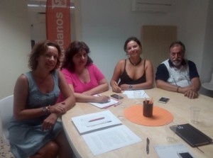 Reunión (Miércoles 10) por la tarde de la Junta Directiva de Palma con nuestra Delegada