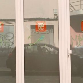 Ciudadanos (Cs) condena las pintadas aparecidas en la sede del partido en Ciutadella Ciudadanos (Cs) condena las pintadas aparecidas en la sede del partido en Ciutadella