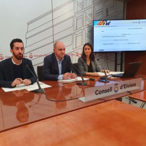 El vicepresidente Javier Torres (Cs) presenta los presupuestos del Consell d’Eivissa para 2020