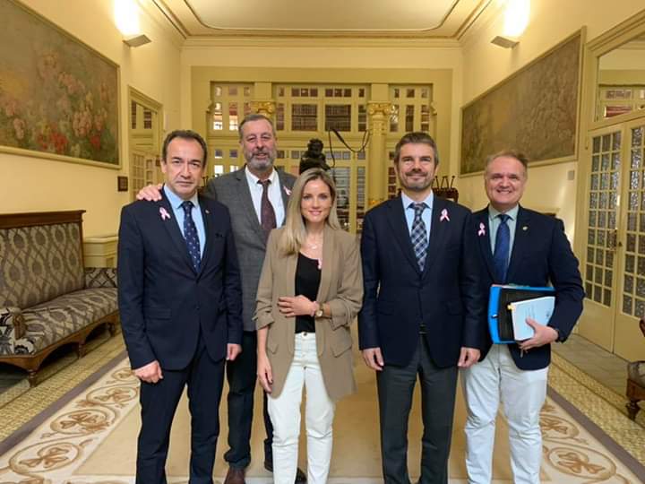 Foto de los diputados del Grupo Parlamentario Ciudadanos en el Parlament de les Illes Balears