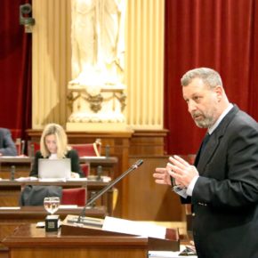 El Parlament aprueba la propuesta de Cs Baleares de solicitar al Govern una línea de ayudas a fondo perdido para mantener la actividad comercial de las Islas