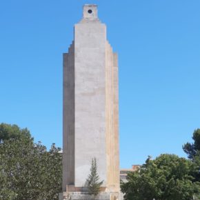 Cs Palma logra el compromiso del equipo de gobierno para limpiar las pintadas vandálicas del monumento de Sa Feixina 