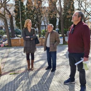 Cs Palma reitera su petición de construir un parque infantil accesible en la Plaza Tarent de La Vileta