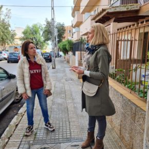 Cs Palma reclama obras en las aceras de Son Rapinya y hacer accesible el parque infantil Son Pacs