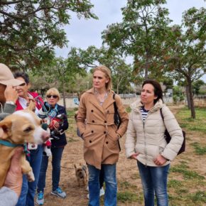 Cs Palma solicita la renovación y acondicionamiento de los espacios de ocio canino y los parques de convivencia