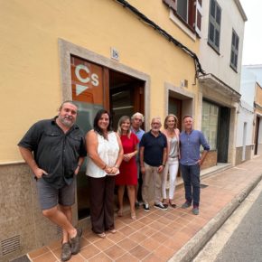 Patricia Guasp se reúne con el coordinador insular de Menorca y el grupo municipal de Ciutadella para fijar ejes estratégicos ante el inicio del curso político